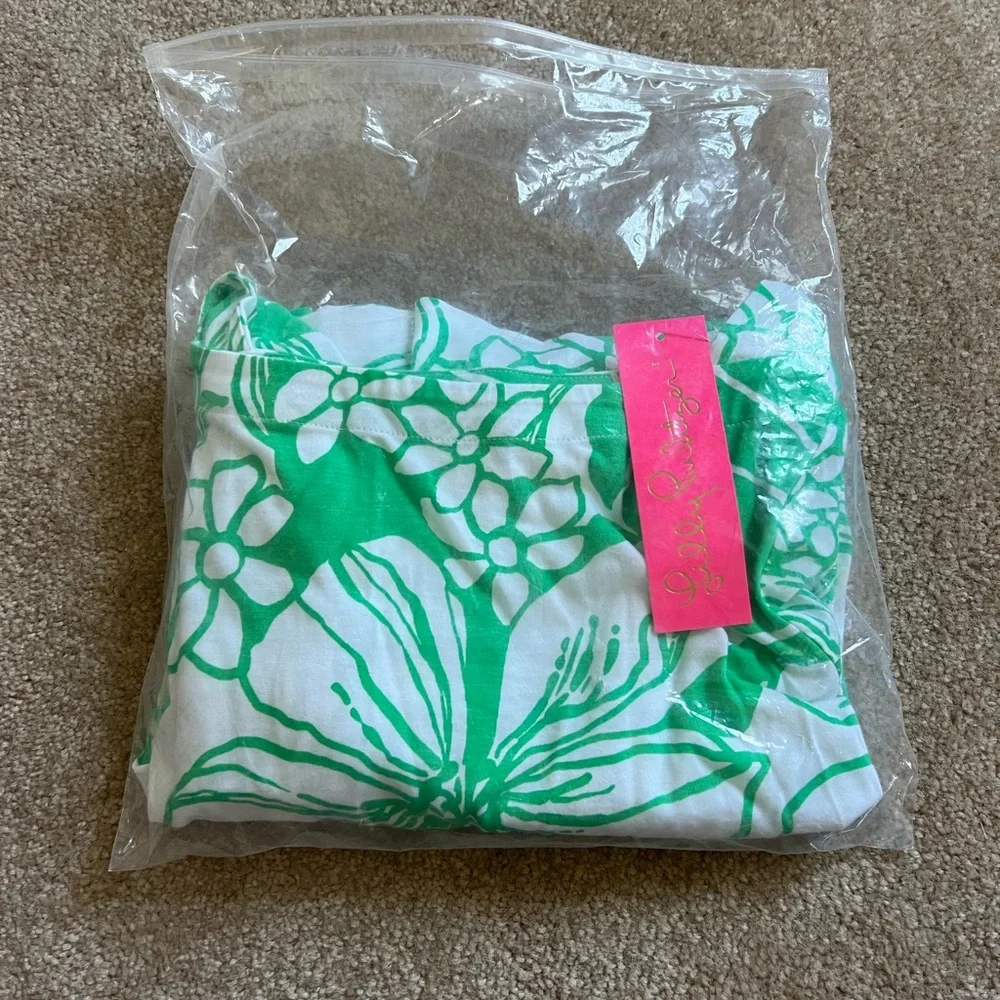 NWT Lilly Pulitzer Spearmint Floral Dress - Picture 5 of 5